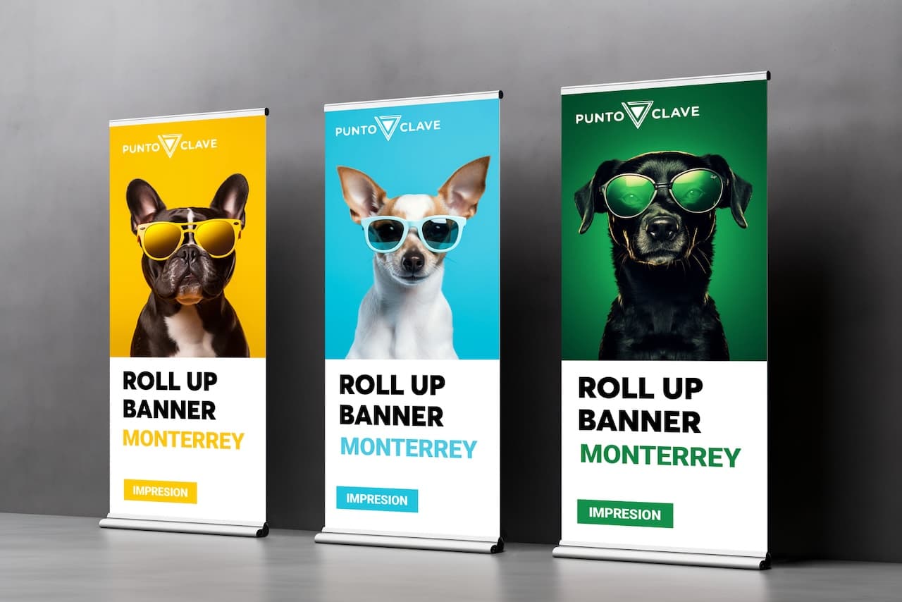 ejemplo de Lona publicitaria impresa en Monterrey