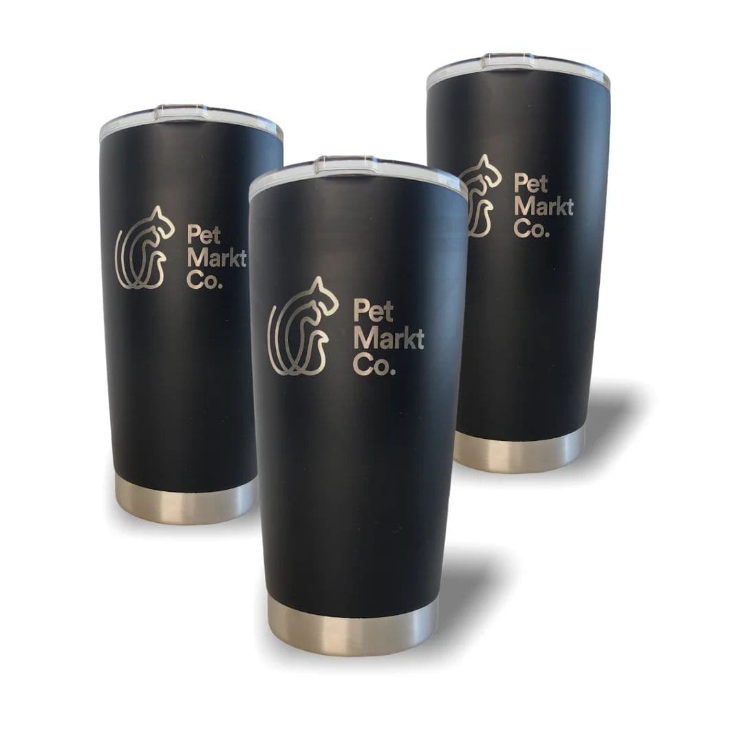 Termos grabados con logo de empresa utilizando maquina de grabado láser